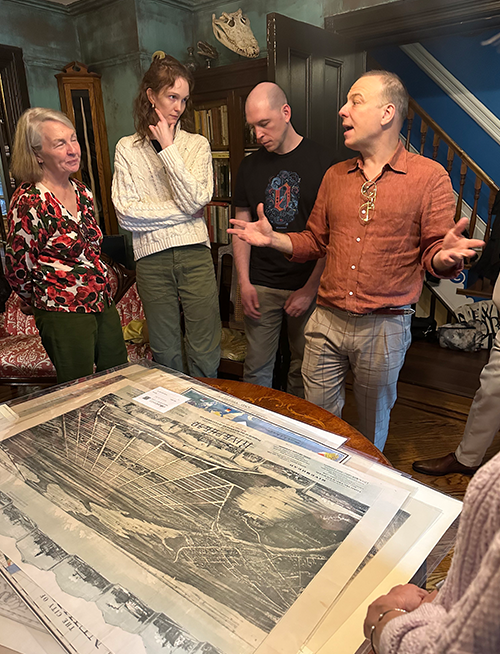 Visit to Geographicus, Brooklyn